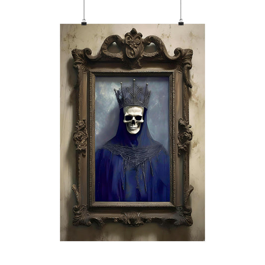 Ancient Victorian King Haunting Painting | Matte Vertical Posters