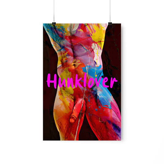 Hunklover painting | Premium Matte Vertical Posters